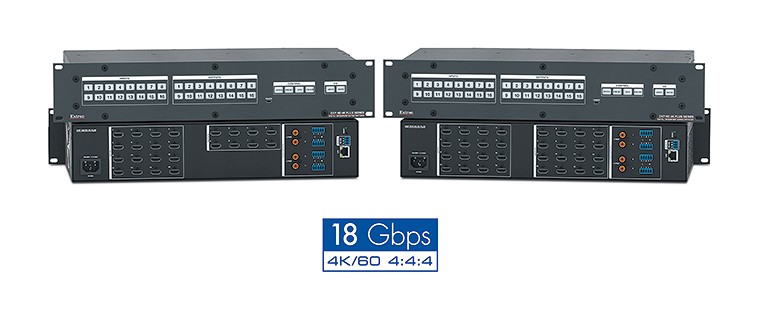 Многофункциональные матричные коммутаторы HDMI 4K/60 4:4:4 в конфигурации 16x8 и 16x16 Многофункциональные матричные коммутаторы HDMI 4K/60 4:4:4 в конфигурации 16x8 и 16x16