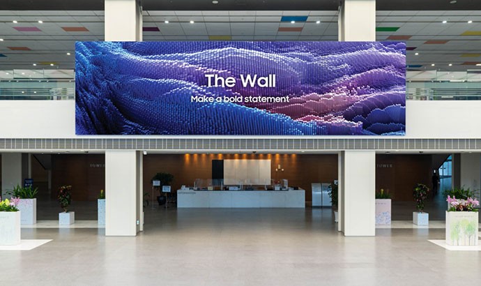 Samsung обновила семейство microLED-дисплеев The Wall